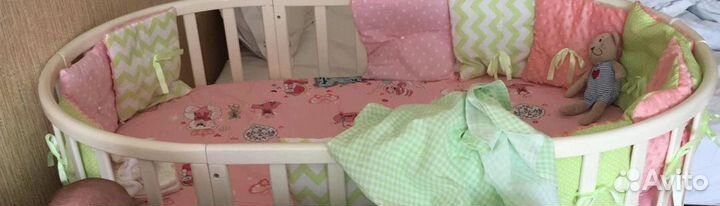 Детская кроватка трансформер бу