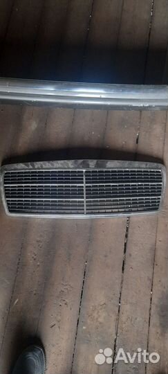 Задний бампер мерседес и решетка радиатора