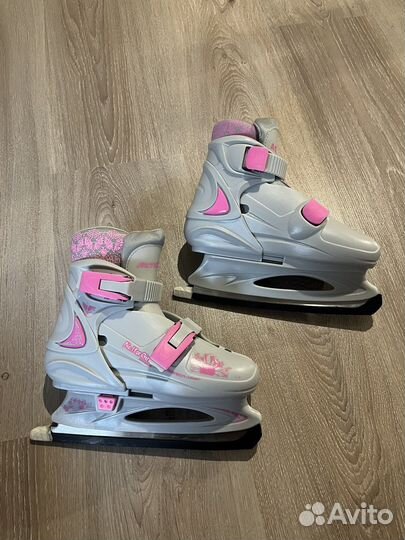 Коньки раздвижные action 29-32 размер