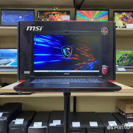 Игровой ноутбук MSI Core i7, GTX, 17.3 - рассрочка