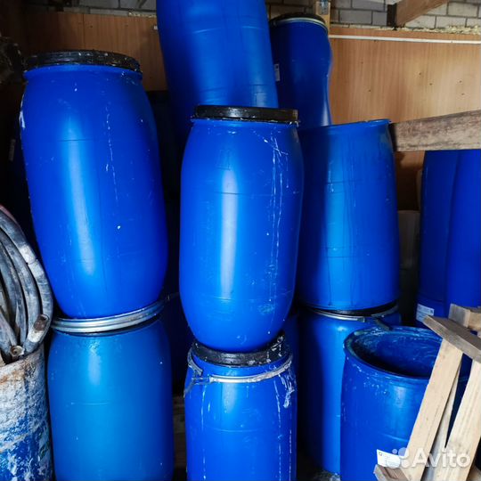 Бочка пластиковая бу 200л