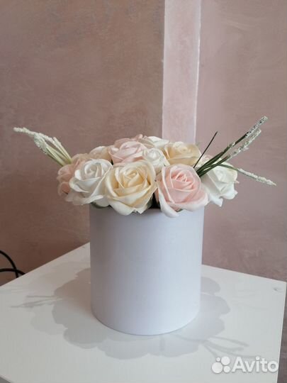 Букеты из мыльных цветов