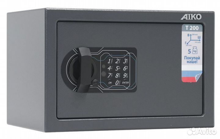 Мебельный сейф aiko Т-200 EL