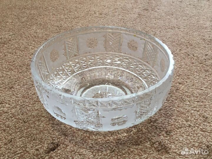 Хрусталь СССР. Вазы и фужеры