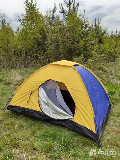 Палатка кемпинговая, 3 -х местная, новая