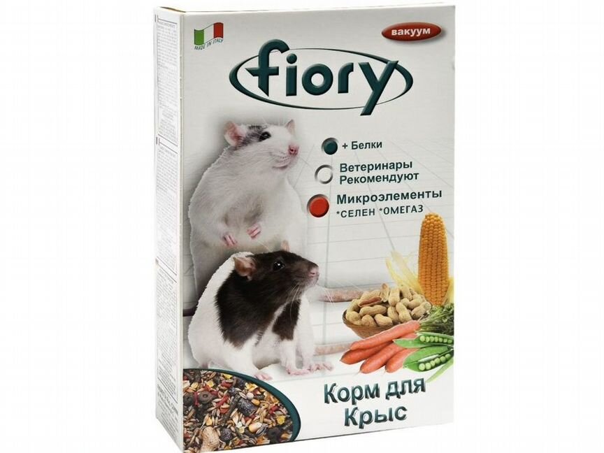 Fiory Ratty корм для крыс 850г