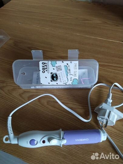 Мини плойка, 2 в 1 (выпрямитель). Фен расчёска