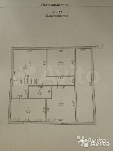 Коттедж 290 м² на участке 8 сот.