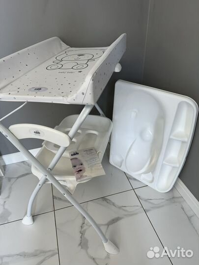 Пеленальный столик с ванночкой cam