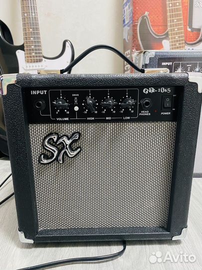 Электро гитара с комбиком