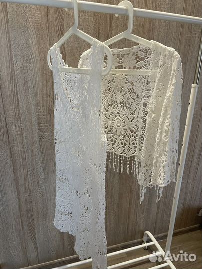 Платье вязаное крючком