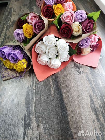 Букеты из мыла