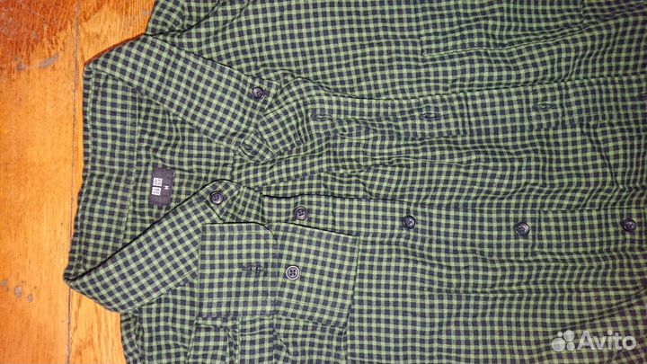 Рубашка uniqlo мужская M