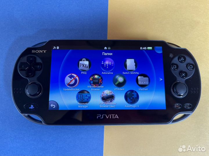 PS Vita 128GB прошитая Henkaku Enso