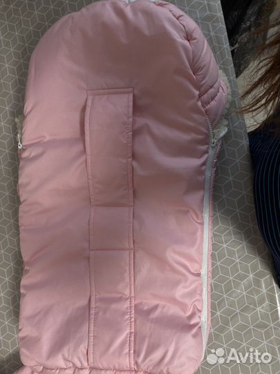 Конверт одеяло на выписку зима