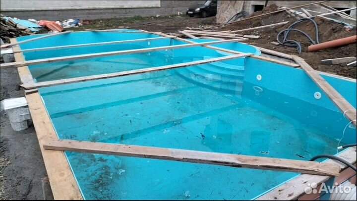 Бассейн из полипропилена 2х6х1,5