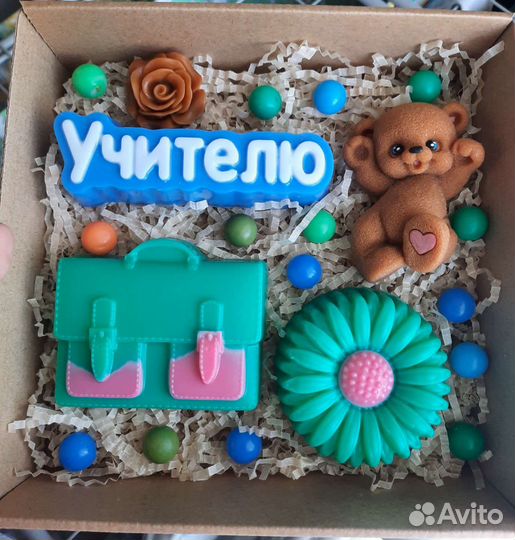 Мыло ручной работы подарок учителю