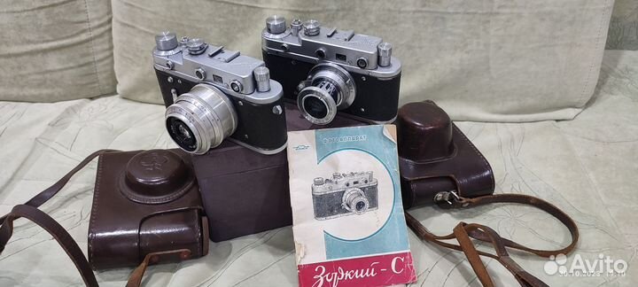 Фотоаппараты плёночные СССР