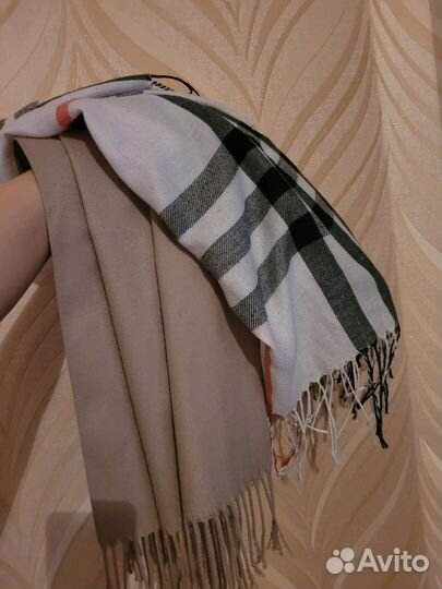 Палантин кашемир тёплый и лёгкий
