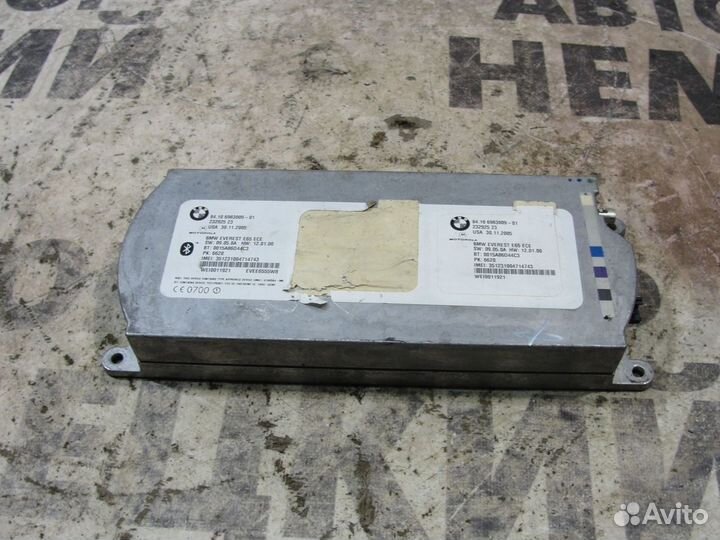 Эбу телефоном BMW E66