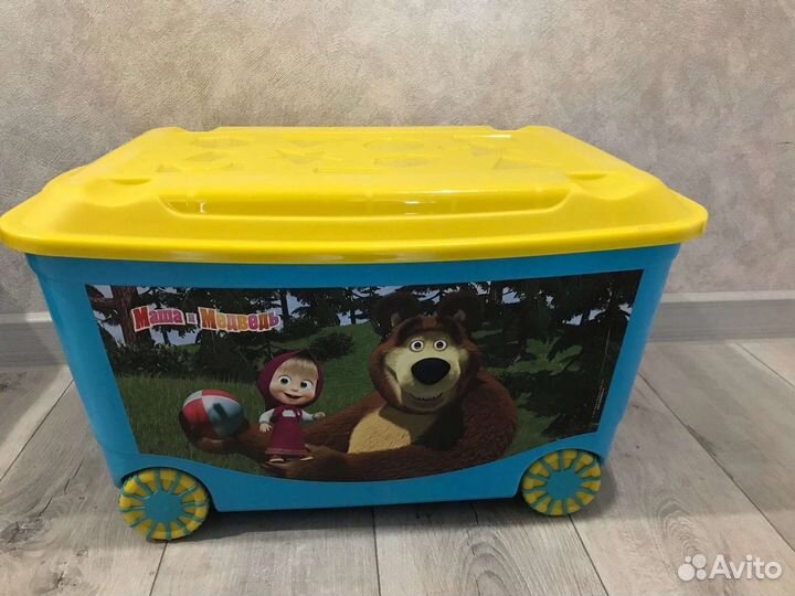 Ящик для Игрушек Маша Медведь
