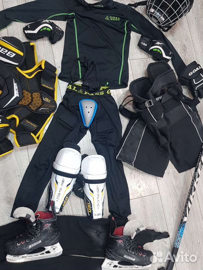 Экипировка детская для хоккея, хоккейная форма