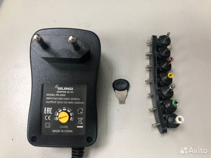 Блок питания 3в 4.5в 5в 6в 7.5в 9в 12в