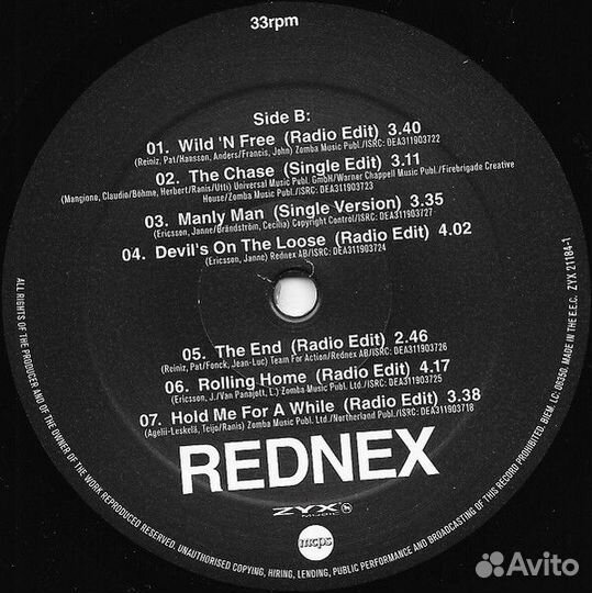 Винил Rednex – Greatest Hits & Remixes