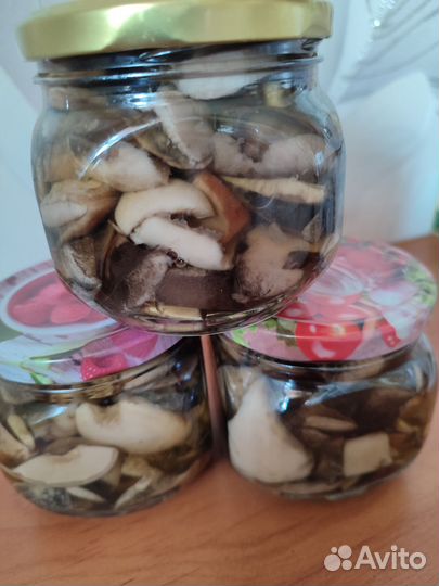 Грибы красноголовики маринованные