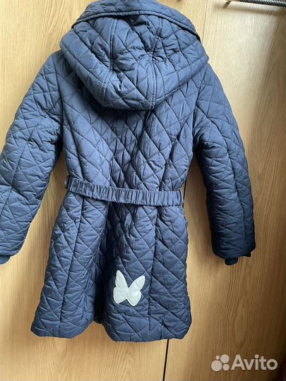Пальто куртка для девочки 122
