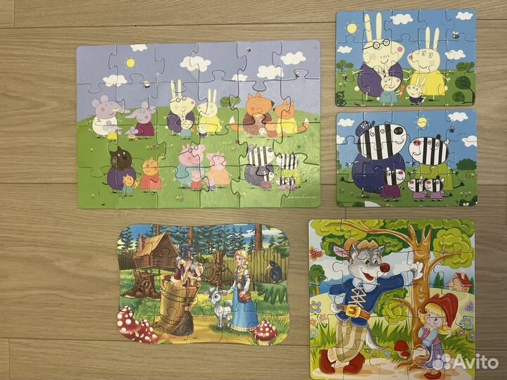 Пазлы 21 набор