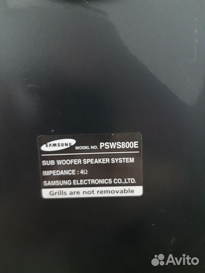 Колонки и сабвуфер от домашнего кинотеатра