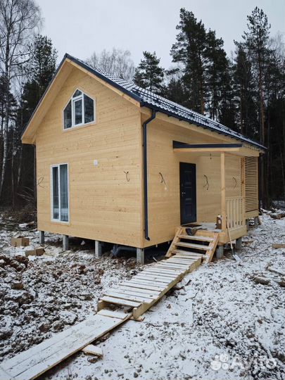 Каркасный дом 80 кв м под ключ