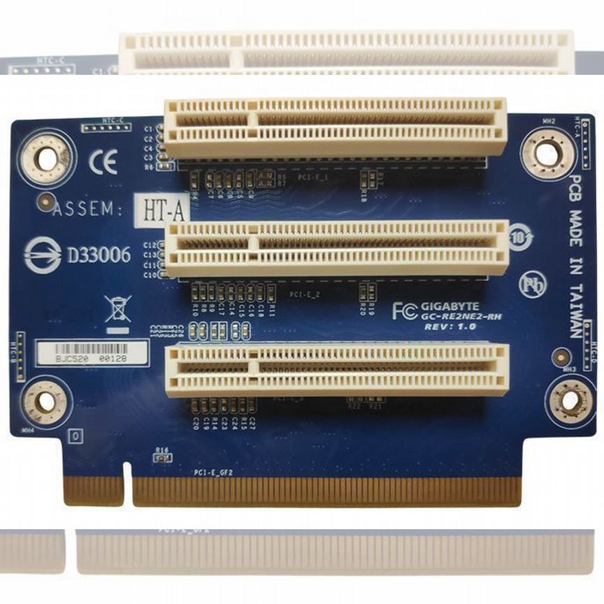 [GC-RE2NE2-RH] Плата-Удлинитель Gigabyte Pci Express Gc-Re2ne2-Rh