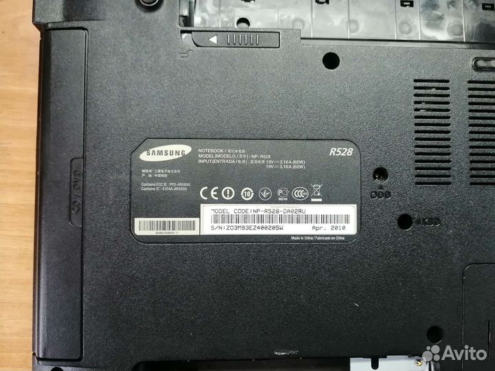 Корпус Samsung R528