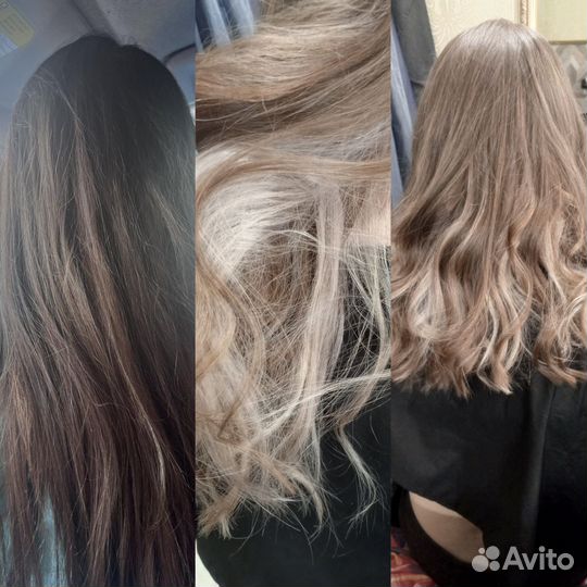 Окрашивание волос