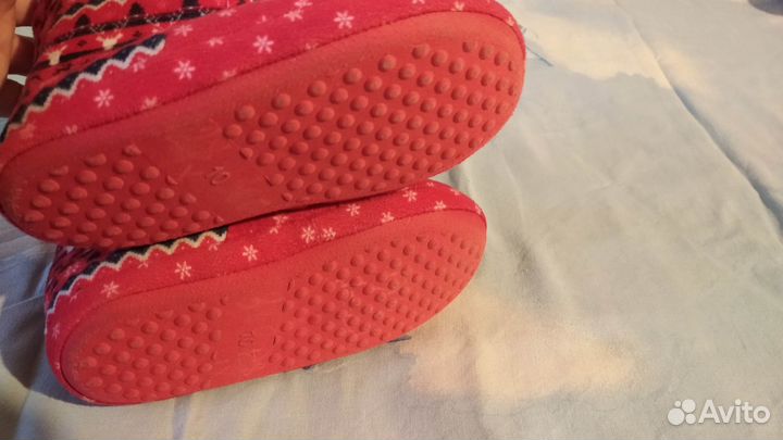 Домашние тапочки сапожки 28 р