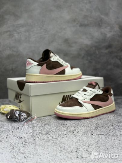 Кроссовки Nike Jordan 1 Travis Scott