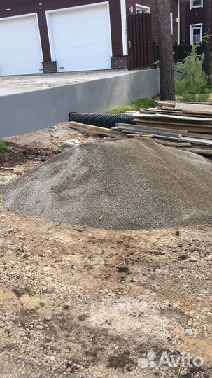 Пгс песок щебень чернозём отсев