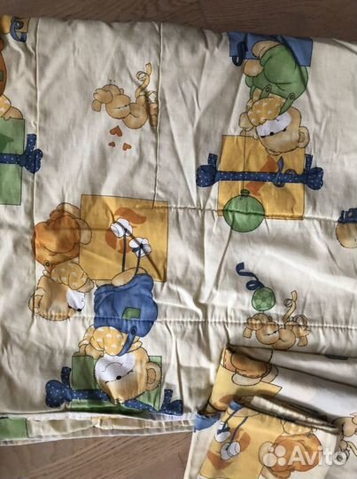 Одеяло и комплект постельного для малыша
