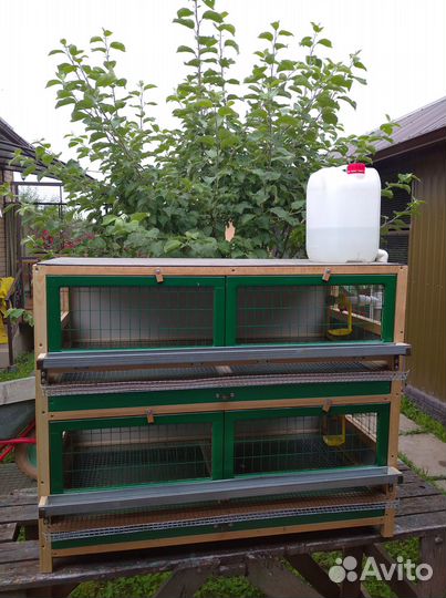 Клетка двухярусная для перепелов