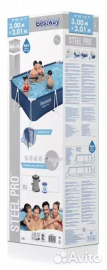 Каркасный бассейн 3 м * 2 м