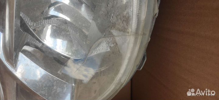 Фара левая nissan almera g15 с автокорректором