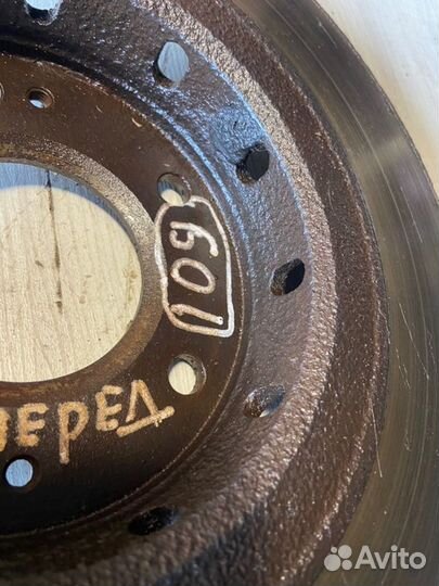 Тормозной диск передний Mitsubishi Outlander CU