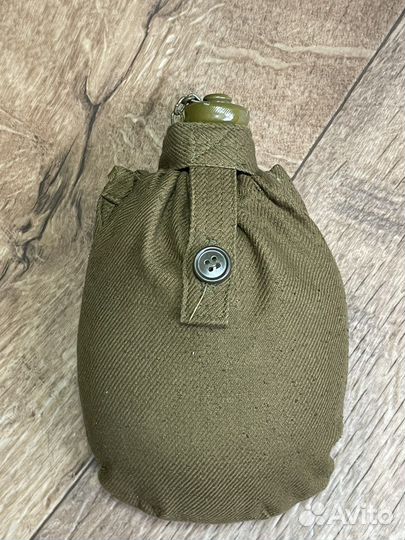 Фляжка армейская с чехлом