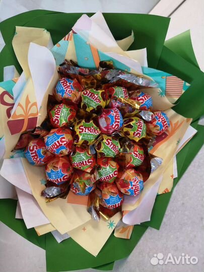 Букет из 19 чупа-чупсов