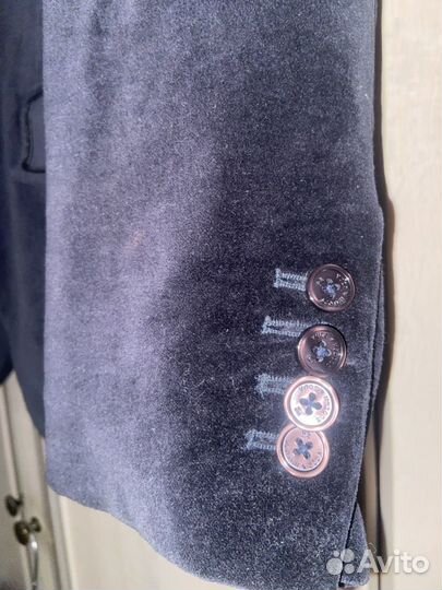 Пиджак мужской черный 48