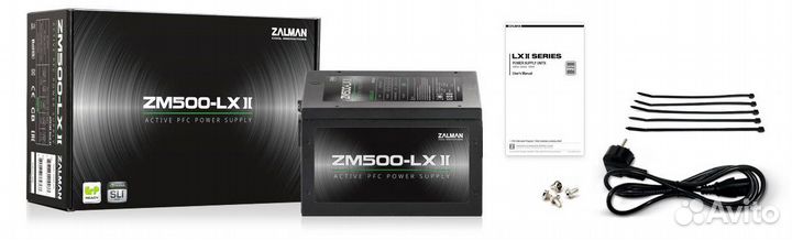 Блок питания zalman ZM700-lxii 700 Вт, apfc, 20 +