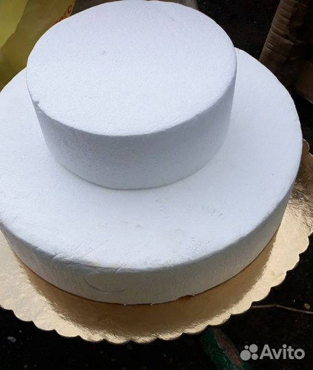 Подложка и фальшь ярус для торта