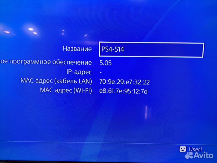 Sony PS4 прошитая 5.05